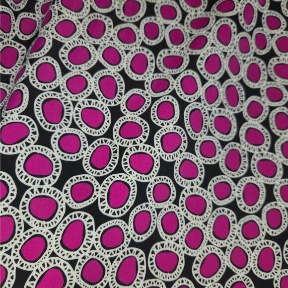 A&H Sportswear Womens 26W Tankini Top Plus Size Swimsuit Pink Black Polka Dots - Picture 4 of 16